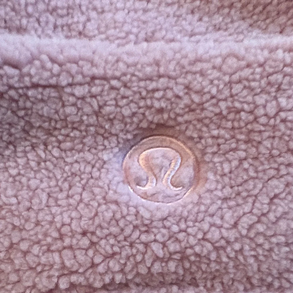 Lululemon Cozy Pink Crop Quarter-Zip Scuba - M/L - Picture 4 of 5
